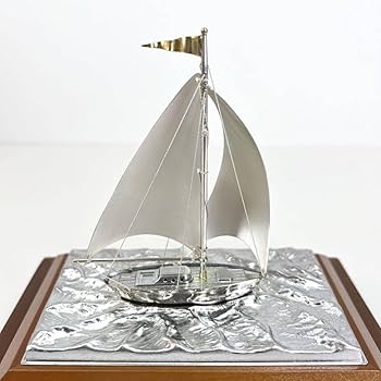 武比古　銀製 ヨット６号　スクーナー　SILVER985 スロープケース 武比古 銀製 SILVER 985 ヨット 6号 銀製 ヨット6号(スクーナー